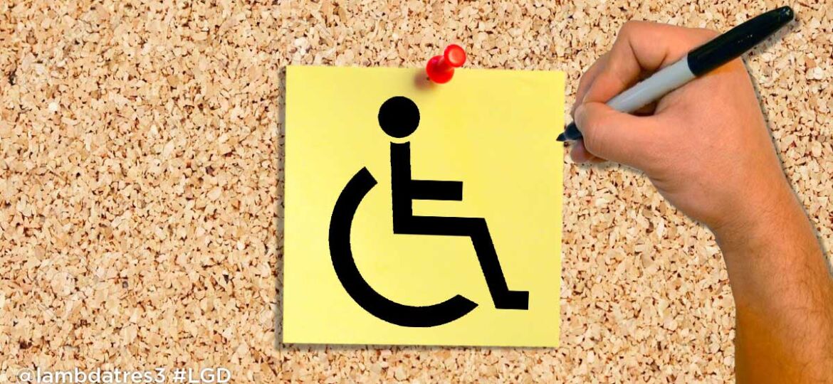 Muebles de oficina y Ley General Discapacidad