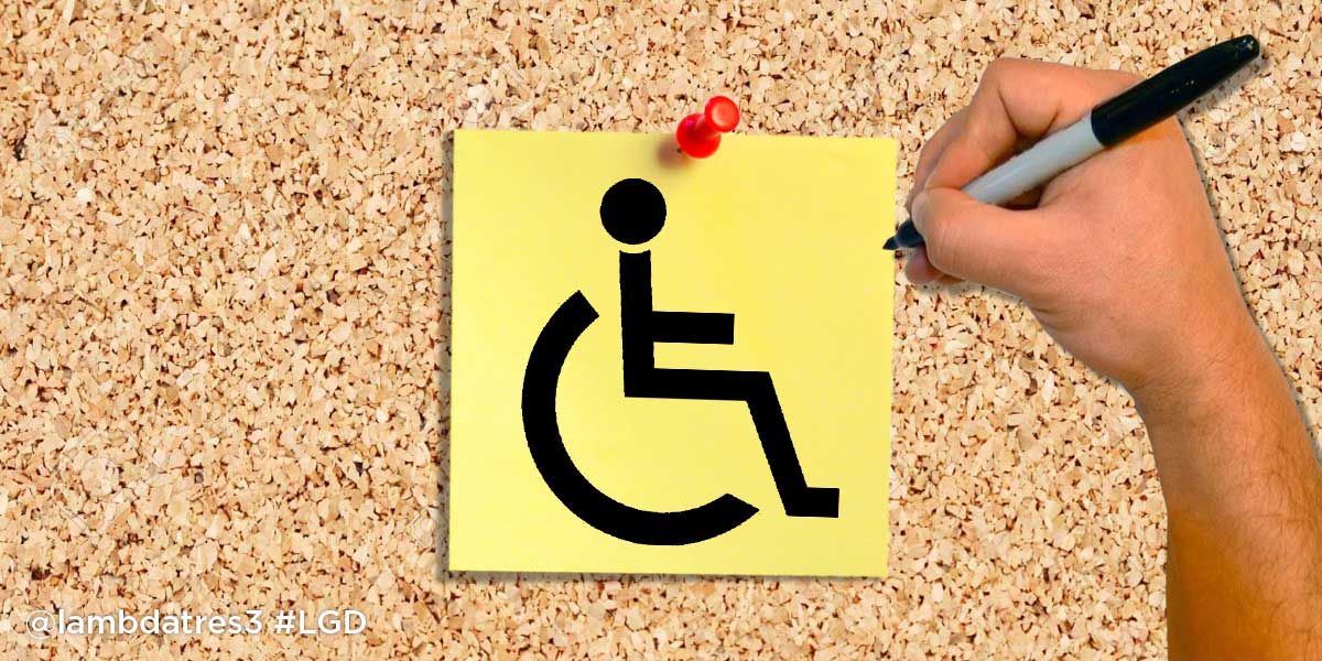 Muebles de oficina y Ley General Discapacidad