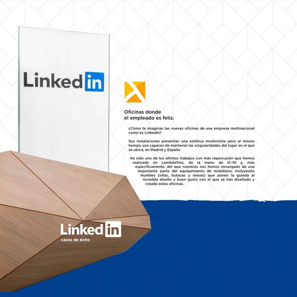 Infografía: Proyecto de Mobiliario de Oficina LINKEDIN