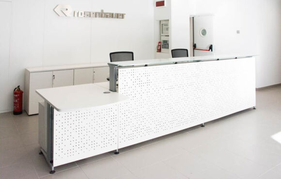 Rosenbauer – equipamiento de mobiliario de oficina en Leganés