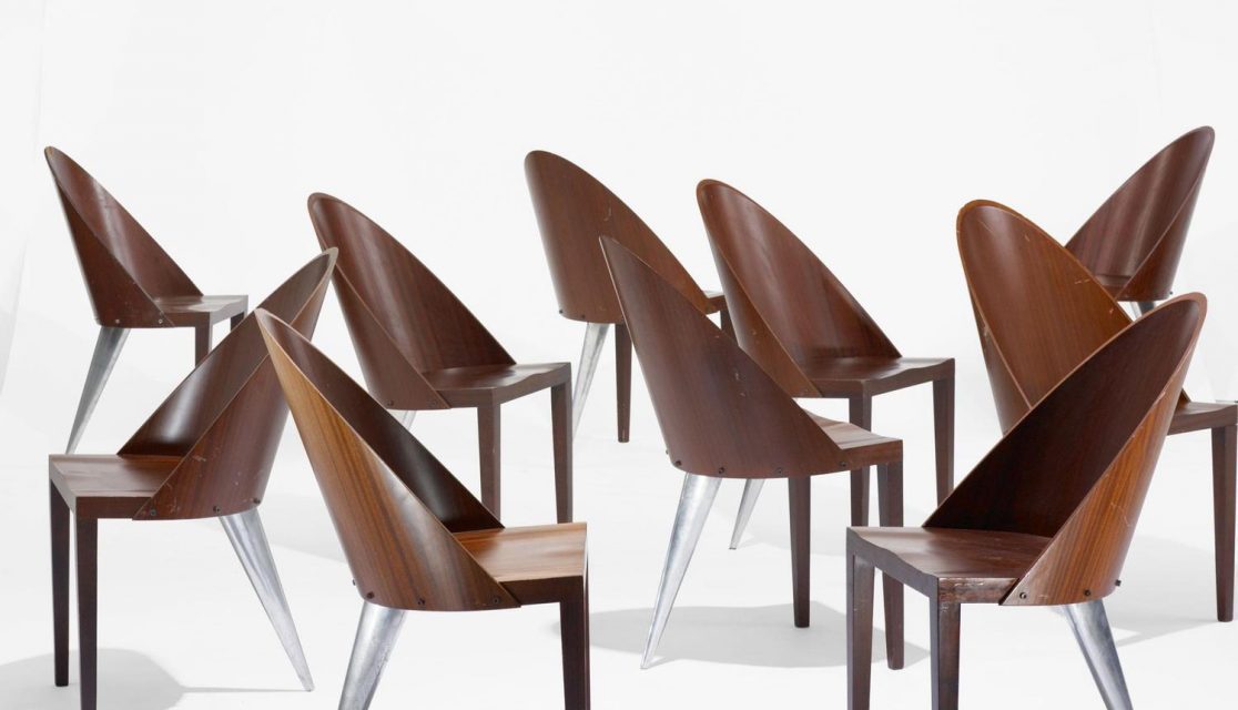 Butacas o silla de diseño Pratfall de P. Starck