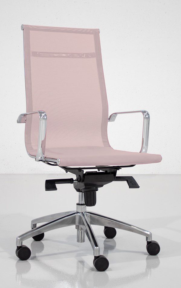 silla despacho rosa