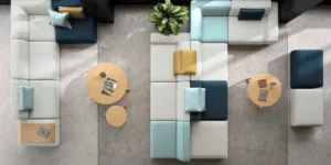 sofa modular Kado para coworking 1