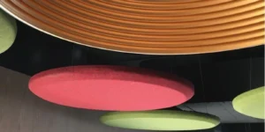 Paneles acústicos de techo