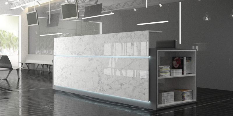 Mostrador de recepción | LambdaTres