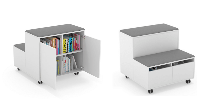 Grada move - mobiliario escolar - mobiliario Formación - mirplay | Lambda3