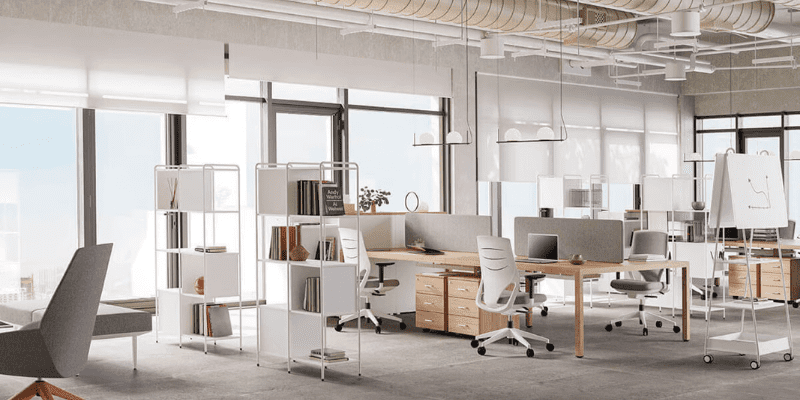 ESTANTERIA TUBBE BLANCA DIVISORIA | LAMBDA3