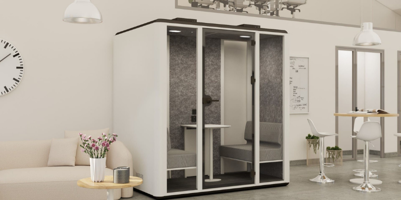 Aislamiento acustico muebles de oficina CABINA BOX X4 DE REUNIONES BLANCA LAMBDA3 Aislamiento-acustico-muebles-de-oficina-CABINA-BOX-X4-BLANCA-LAMBDA3