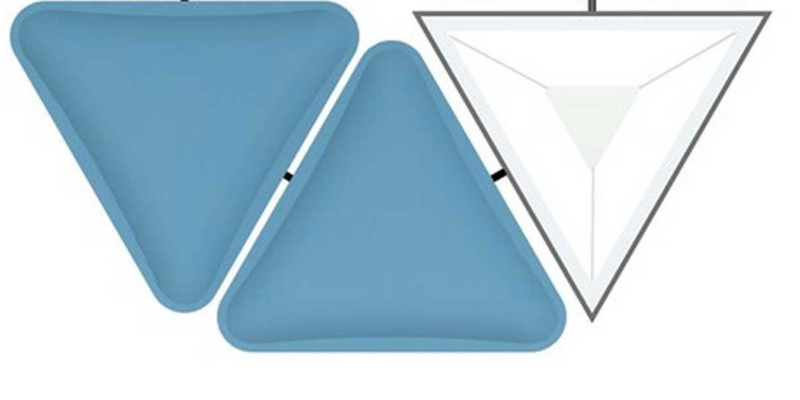 Panel fonoabsorbente Lightsound office iluminacion LAMBDA3 Panel fonoabsorbente Lightsound office iluminacion LAMBDA3